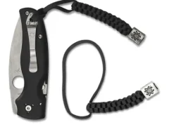 Square Bead w/ Lanyard-Spyderco Hot