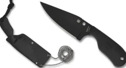 Subway Bowie™ Black Blade-Spyderco Discount