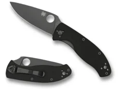 Tenacious® G-10 Black / Black Blade-Spyderco Hot