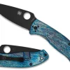 TENACIOUS® R.I.L. DISARRAY™ FINISH D2 Black Blade-Spyderco Hot