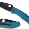 Tenacious&reg; R.I.L. Blue Titanium Black Blade-Spyderco Sale