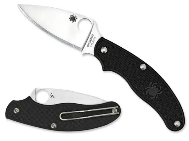 UK Penknife™ FRN Black Leaf-Spyderco Sale