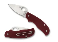 Urban&trade; Red G-10 CPM S90V Exclusive-Spyderco Outlet